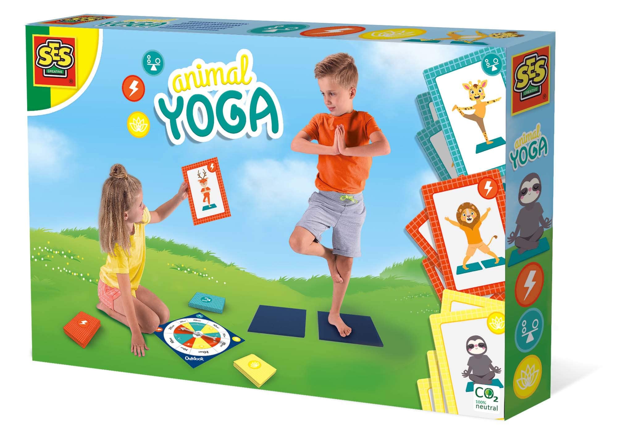 SES Creative 2288 Animal Yoga, Mixed Colours, One Size