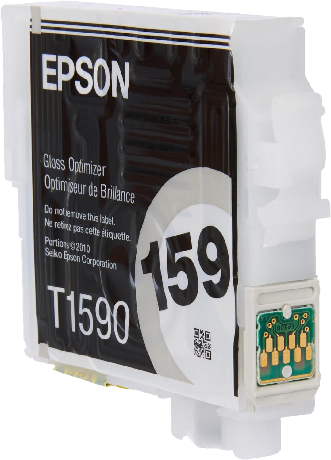 Epson T1590 Gloss Optimiser, Ink Optimiser Cartridge, Multi-coloured, Genuine