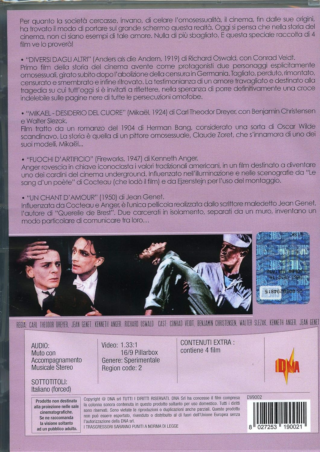 Diversi Dagli Altri: Alle Origini Del Cinema Gay