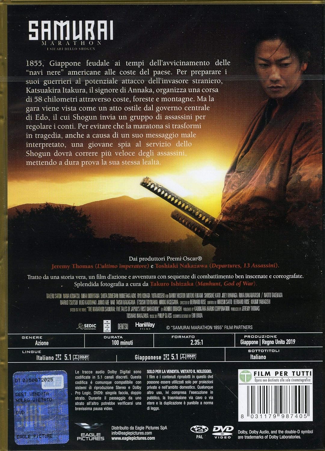 Samurai Marathon - I Sicari Dello Shogun - (Italian Import)