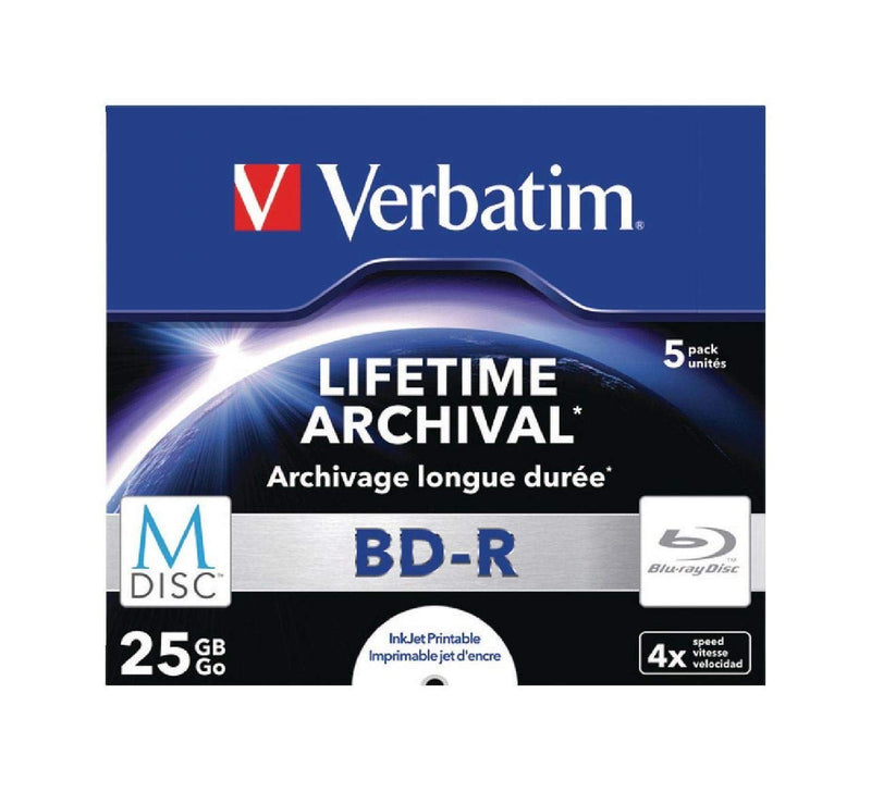 Verbatim 43823 25GB 4x M-Disc BD-R