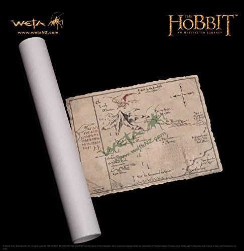 THE HOBBIT: AN UNEXPECTED JOURNEY : THORIN'S MAP - ART PRINT