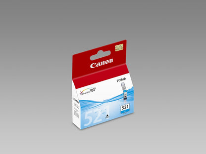 Canon Cli-521 Cyan Ink Ip3600 Ip4600 Ip4600X Ip4700