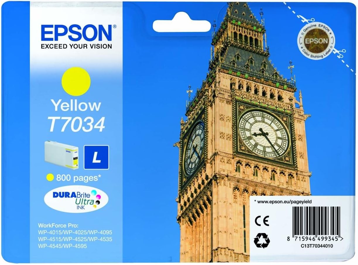 EPSON T7034 L YELLOW 0.8K