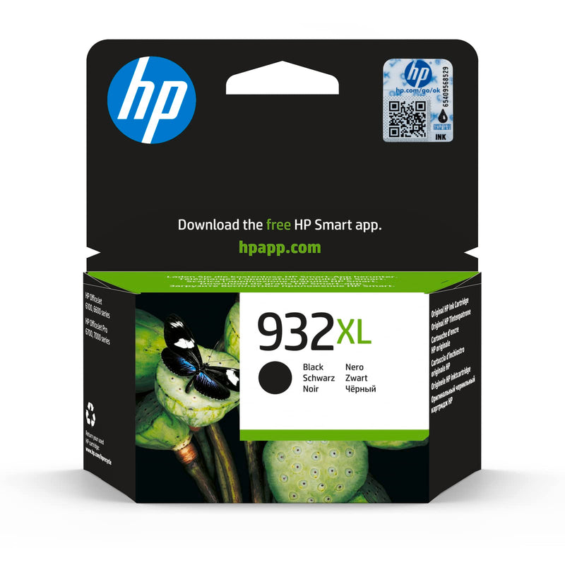 HP CN053AE 932XL High Yield Original Ink Cartridge, Black, Single Pack