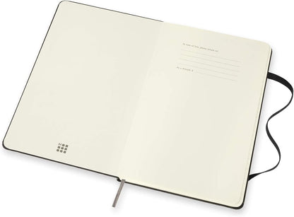 Moleskine - 18-Month Monthly Planner/Diary, Monthly Planner 2021/2022, Monthly Planner with Hard Cover and Elastic Closure, Size Large 13 x 21 cm, Colour Black, 128 Pages Hard Cover Large