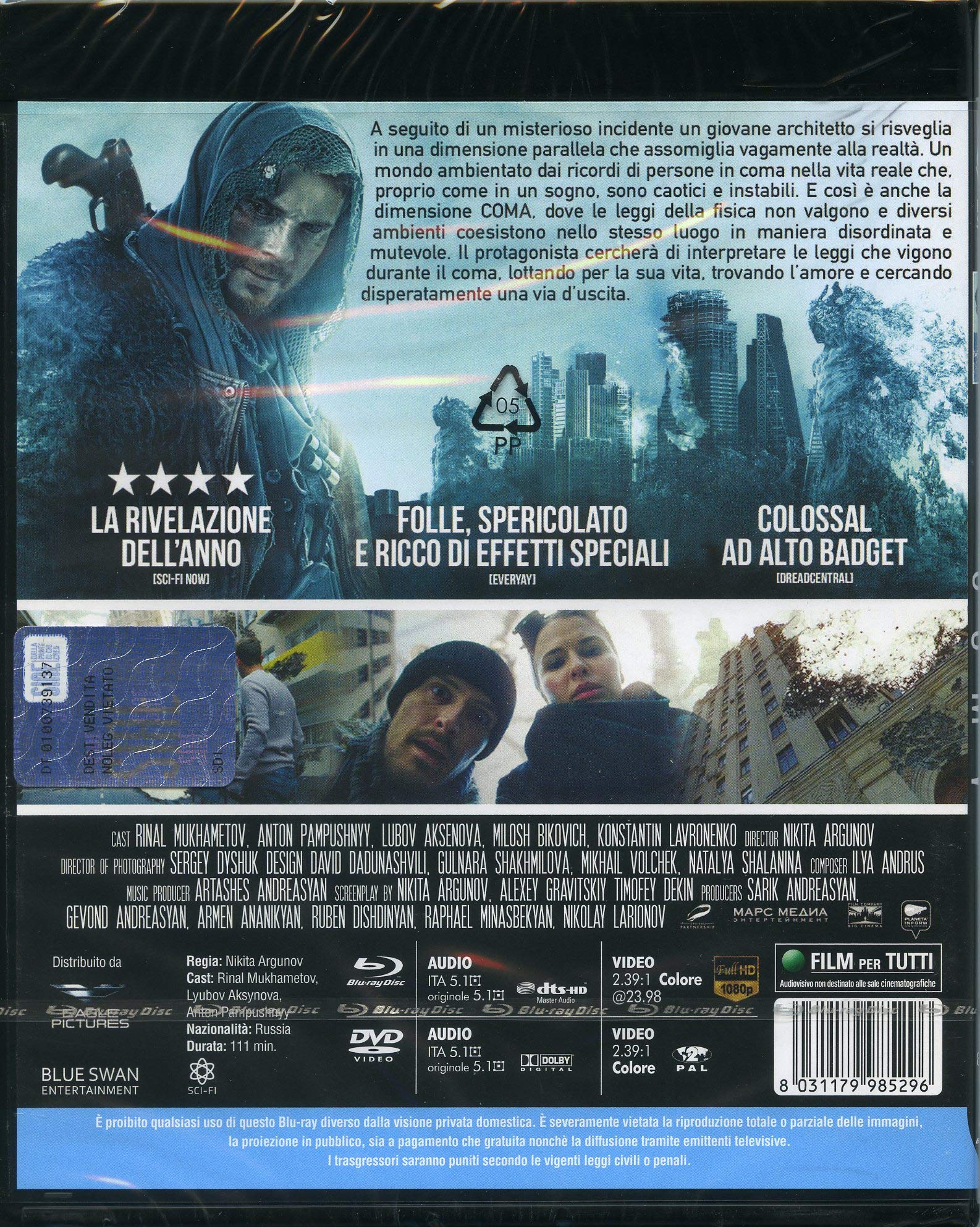 Coma Combo (Bd + Dvd)