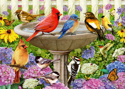 Ravensburger-En la Piscina para pájaros Rompecabezas, Multicolor (16793
