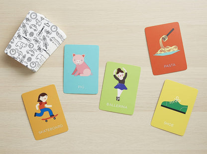 PETIT COLLAGE- Juego de Charadas para Niños, Multicolor (5055923789971