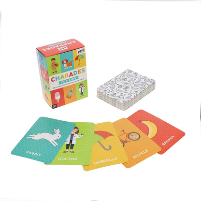 PETIT COLLAGE- Juego de Charadas para Niños, Multicolor (5055923789971
