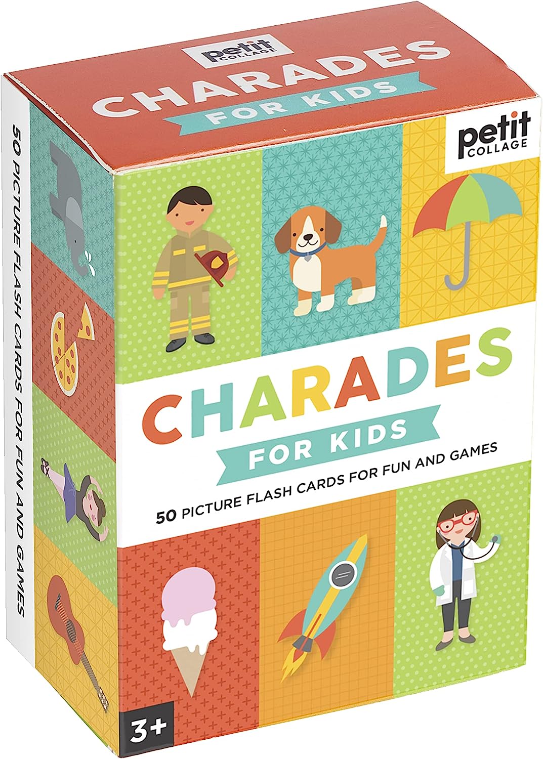 PETIT COLLAGE- Juego de Charadas para Niños, Multicolor (5055923789971