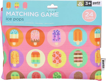 Petit Collage PTC593, Ice Pops Matching Game