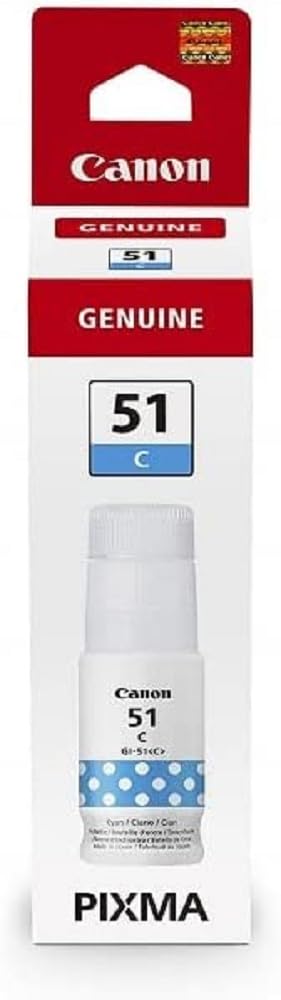 Canon GI-51 Cyan Ink Bottle - 4546C001
