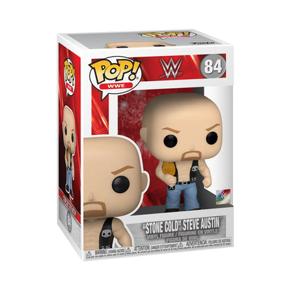 Funko POP! WWE: SC Stone Cold Steve Austin Austin With Belt - Collectable Vinyl Figure - Gift Idea - Official Merchandise - Toys for Kids & Adults - Sports Fans - Model Figure for Collectors
