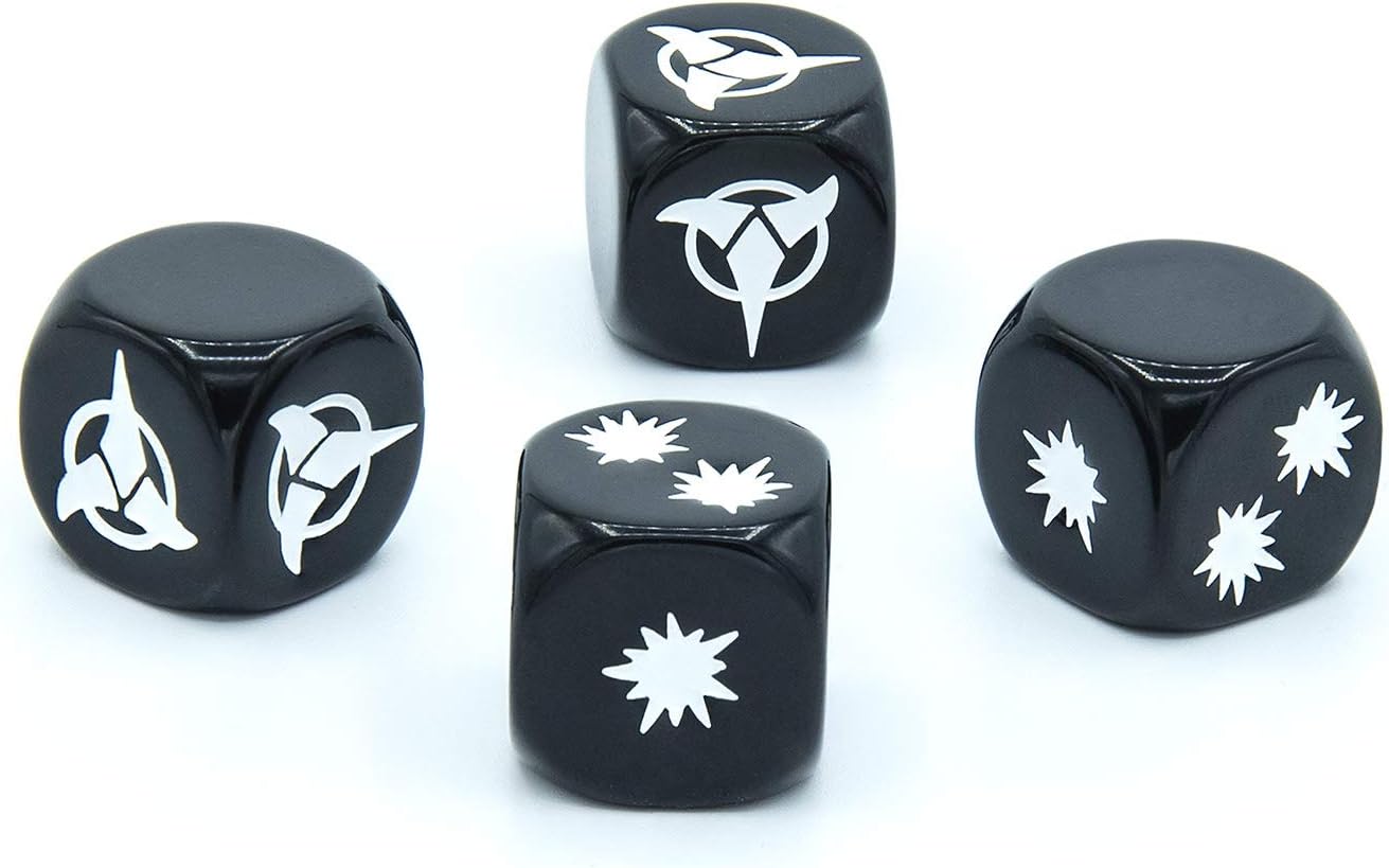 Modiphius Star Trek Adventures - Klingon Dice Set, Multi