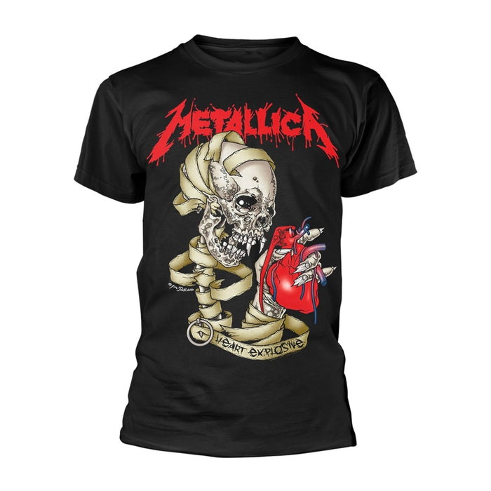 Metallica Heart Explosive Men T-Shirt