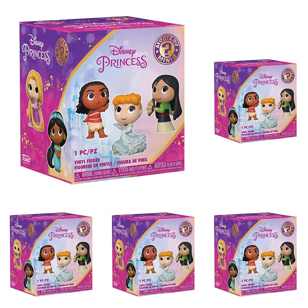 Funko Mystery Mini: Ultimate Princess - Snow White - 1 Mini Figure - Blind Box - Disney Princesses - Disney Prinzessinnen - Vinyl-Sammelfigur - Geschenkidee - Offizielle Handelswaren - Movies Fans
