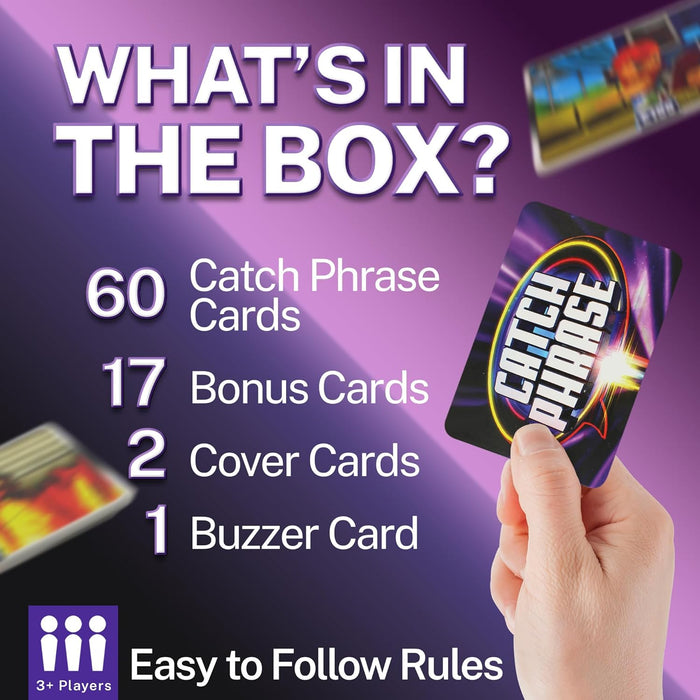 Catch Phrase TV Show Card Game