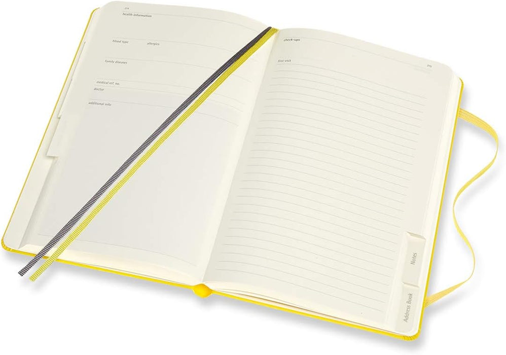 Moleskine Passion Journal, Baby, Hard Cover, Large (5" x 8.25") Yellow, 400 Pages