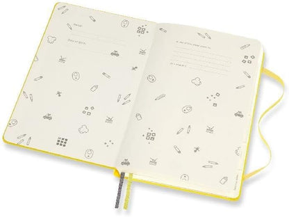 Moleskine - Baby Journal, Theme Notebook - Hardcover Notebook for Annotating and Remembering The First Two Years of Your Child's Life - Large Size 13 x 21 cm - 400 Pages