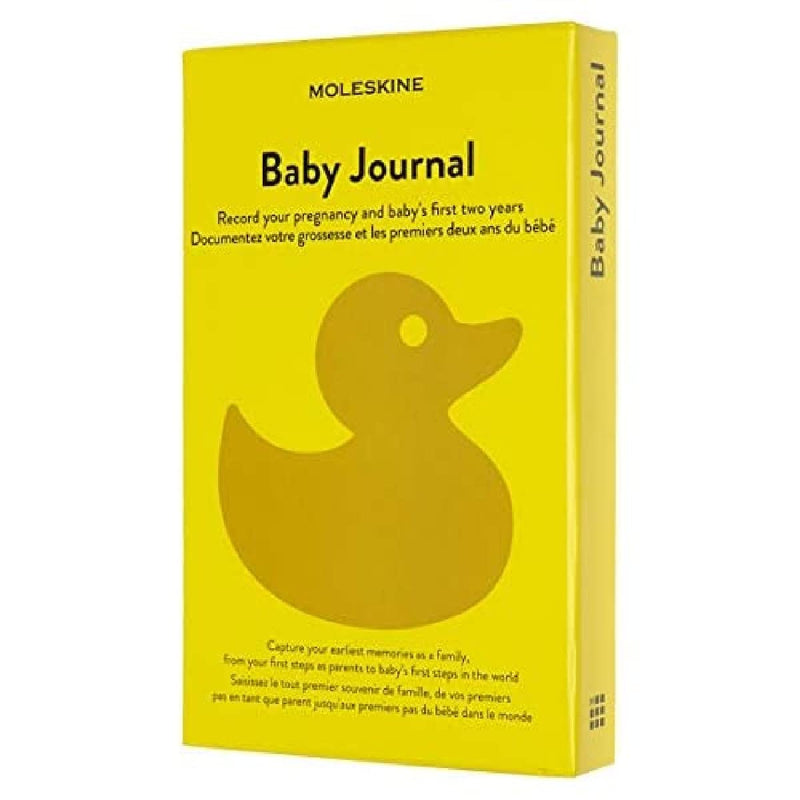 Moleskine - Baby Journal, Theme Notebook - Hardcover Notebook for Annotating and Remembering The First Two Years of Your Child's Life - Large Size 13 x 21 cm - 400 Pages