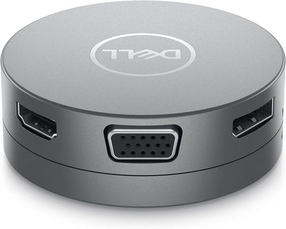 Dell DA310 Wired USB 3.2 Gen 2 (3.1 Gen 2) Type-C Silver DA310 USB-C Multiport Adapter Single
