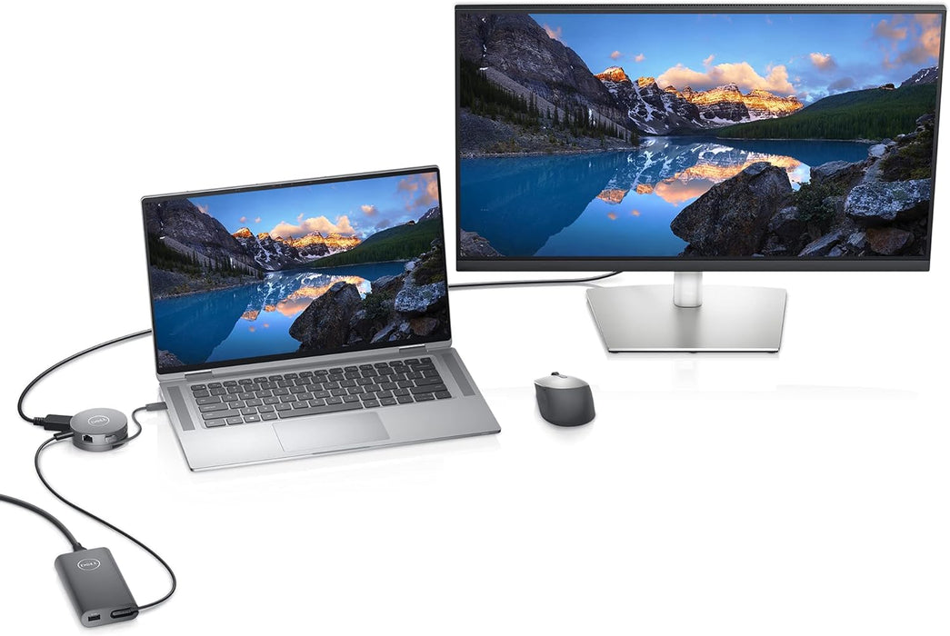 Dell DA310 Wired USB 3.2 Gen 2 (3.1 Gen 2) Type-C Silver DA310 USB-C Multiport Adapter Single
