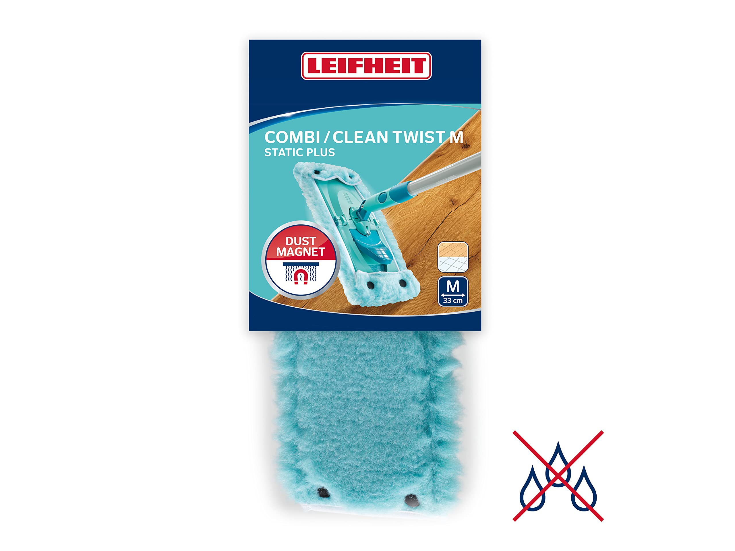Leifheit clean twist / combi clean overtrek 33cm