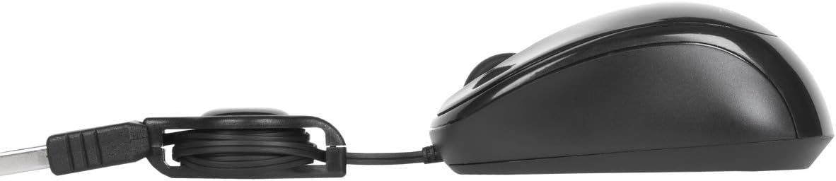 Targus Compact Blue Portable Trace Mouse, Black (AMU75EU