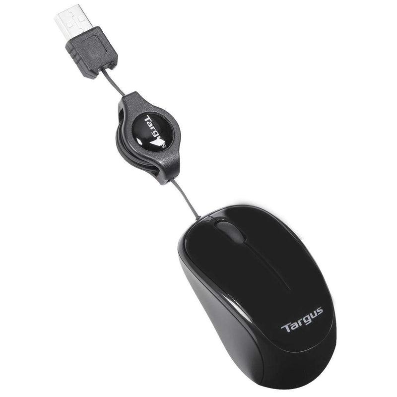 Targus Compact Blue Portable Trace Mouse, Black (AMU75EU