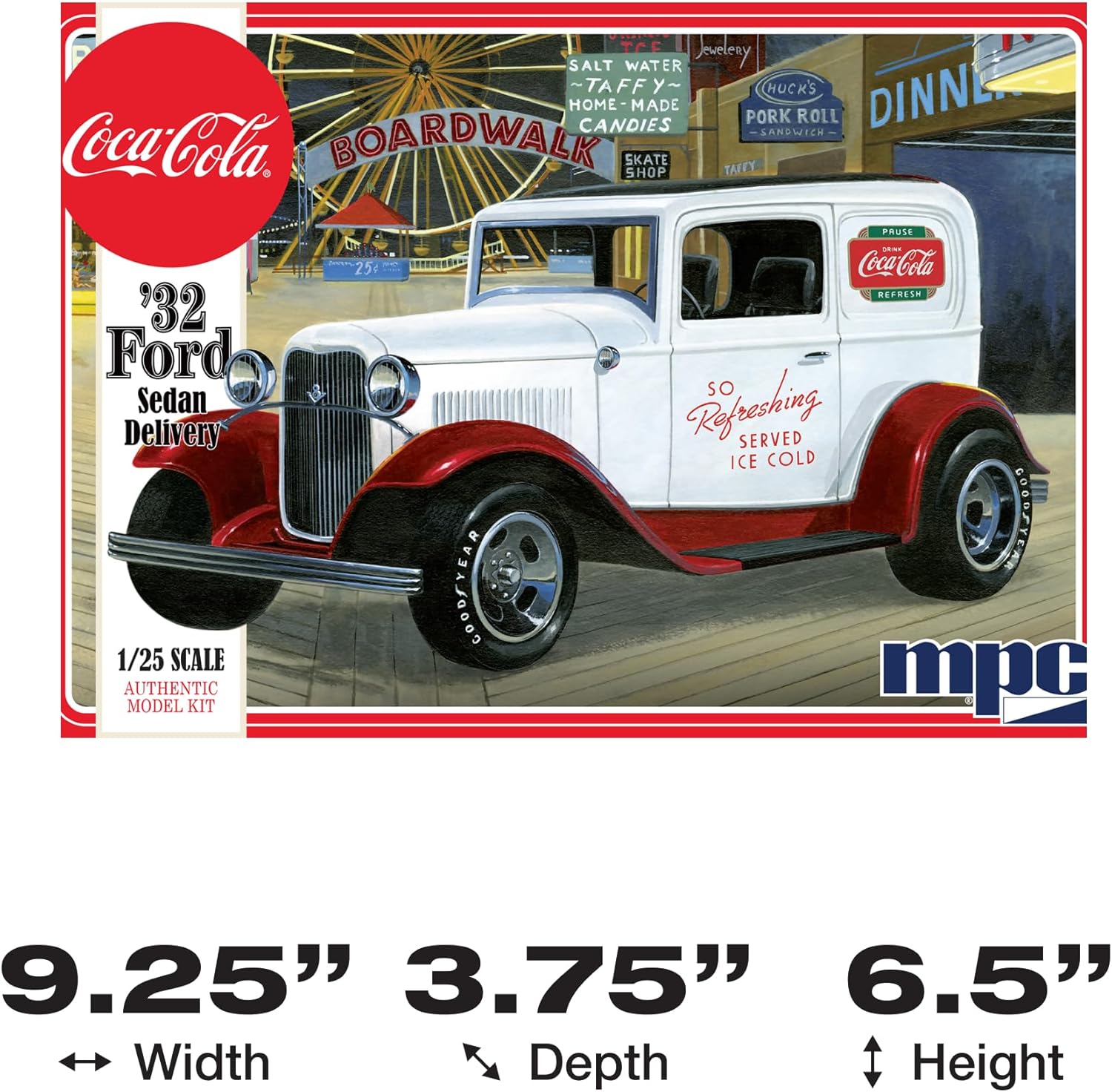 MPC MPC902 1:25 1932 Ford Limousine Delivery (Coca Cola