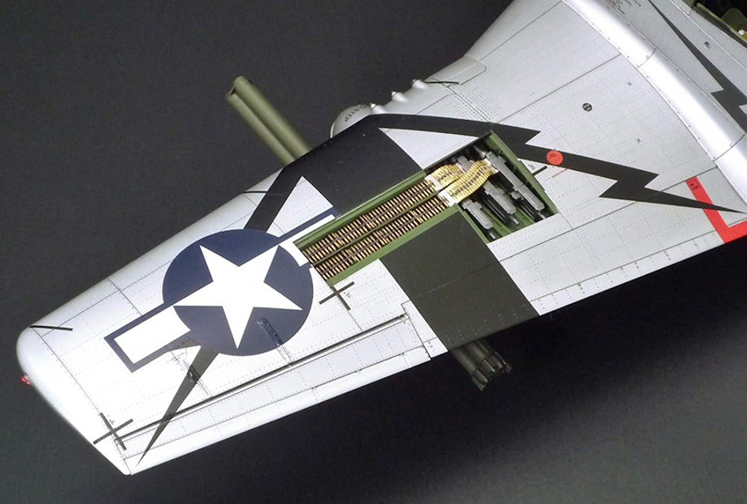 Tamiya-P-51D/K Mustang Militar Avión Modelo de Masaje, Multicolor, Large (60323-000