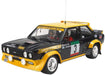 Tamiya 20069-000 1:20 Fiat 131 Abarth Rally Olio, faithful replica, model making, plastic kit, crafts, hobby, gluing, model kit, assembly, unpainted, blue/yellow