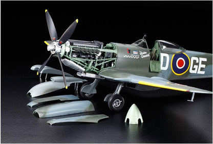 Tamiya 300060321 SPITFIRE MK.XVI-E Scale Model, Multicolor