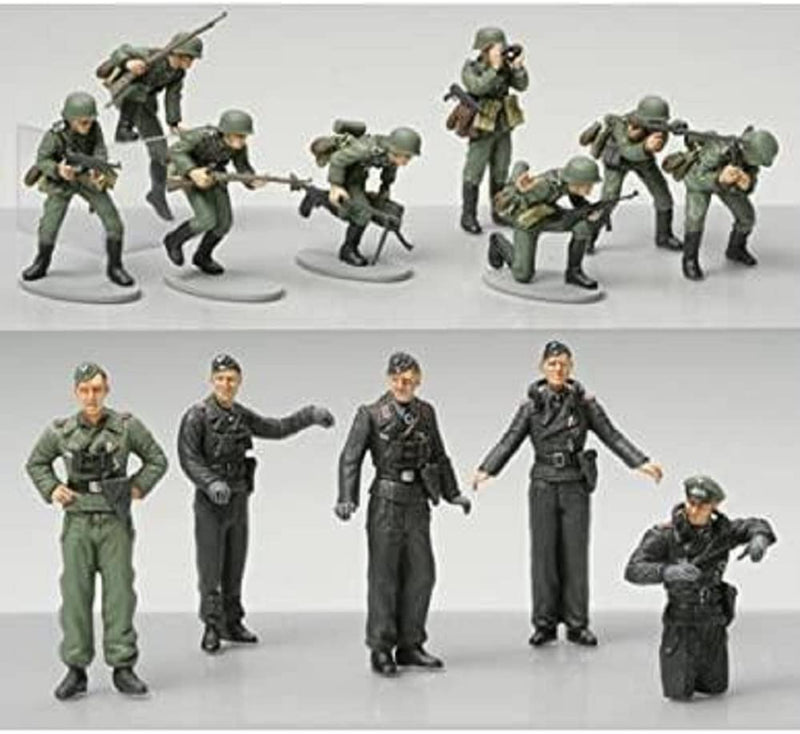 Tamiya 300032512 – 1: 48 WWII German Infantry Figures Set (15