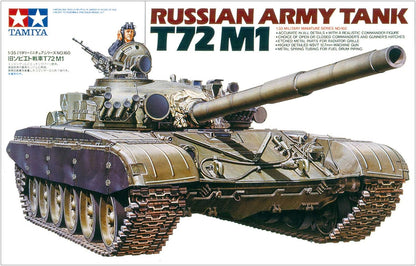 TAMIYA 300035160 – 1: 35 Russian battle tank T72 M1.