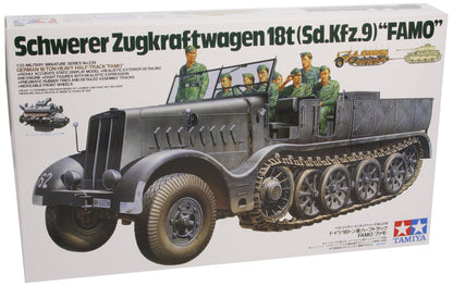Tamiya 300035239 – 1:35 WWII Special Automotive 9 Famo Half Chain, 18 Ton (8