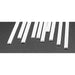 Plastruct MS-819 Rect Strip.080x.187 10 PLS90768 Plastic Building Supplies