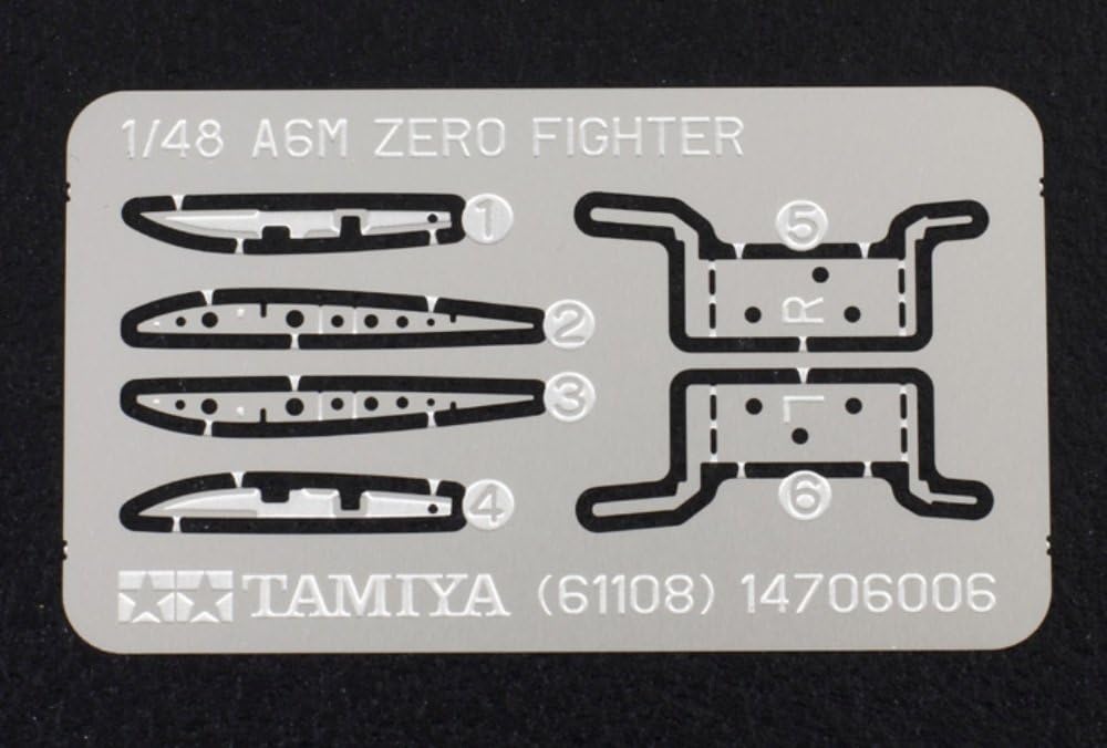Tamiya-1/48 A6M3/3A (Zeke) Plastic Airplane Mitsubishi Fahrzeug Kit Modelo, Multicolor (TAM61108