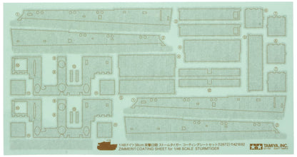 12672 Tamiya 1:48 - Strumtiger Zimmerit Coating Sheet