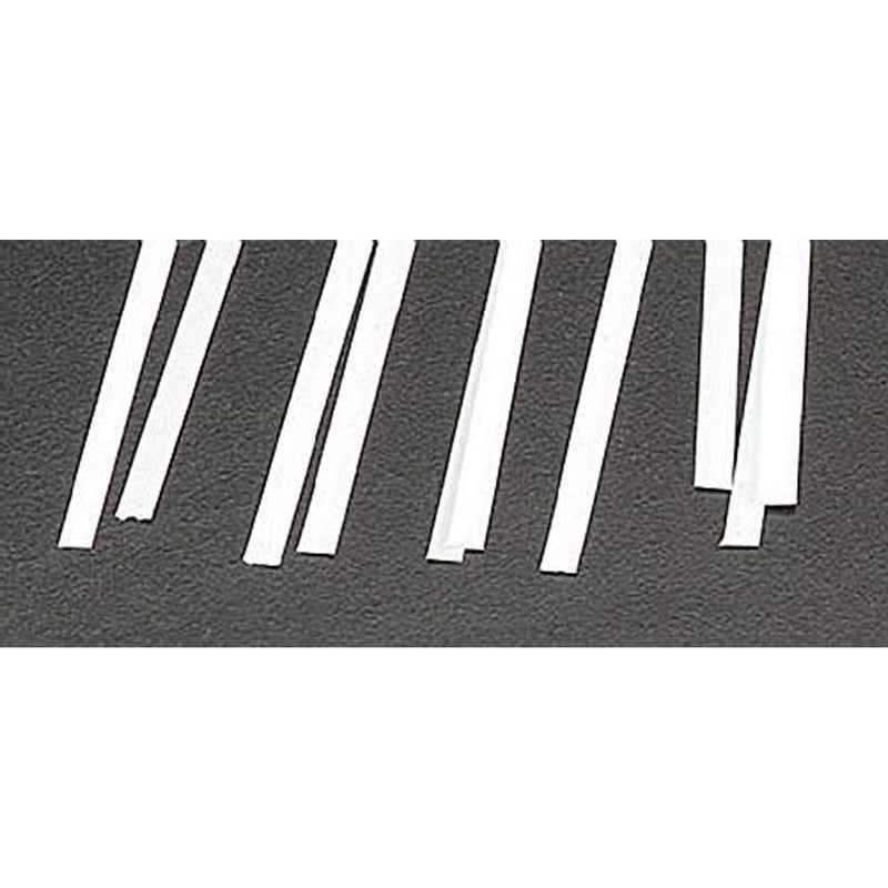 Plastruct 0.3 x 2.0mm Strips 10pcs # MS-108