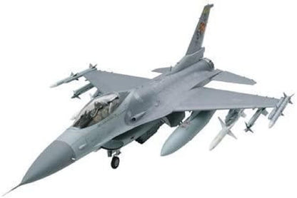Tamiya- Lockheed Martin F-16CJ BLK 50 Fighting Falcon (-) (-) Kit de Modelo, Color Gris, Medium (60315