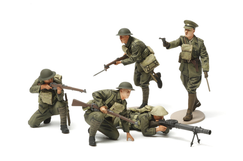 Tamiya 300035339 1:35 WWI British Infantry Figures Set of 5