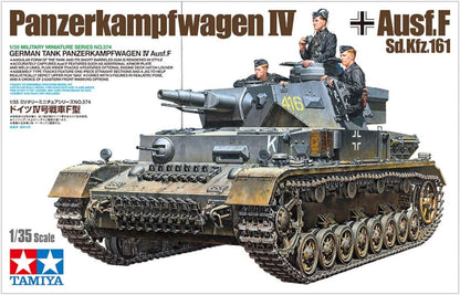 TAMIYA 35374-000 1:35 German Armoured Combat Truck IV Version F L24/75 mm, Model Kit, Plastic Construction Kit, Assembly Kit, Detailed Replica, Unpainted