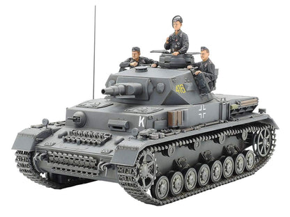 TAMIYA 35374-000 1:35 German Armoured Combat Truck IV Version F L24/75 mm, Model Kit, Plastic Construction Kit, Assembly Kit, Detailed Replica, Unpainted