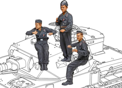 TAMIYA 35374-000 1:35 German Armoured Combat Truck IV Version F L24/75 mm, Model Kit, Plastic Construction Kit, Assembly Kit, Detailed Replica, Unpainted