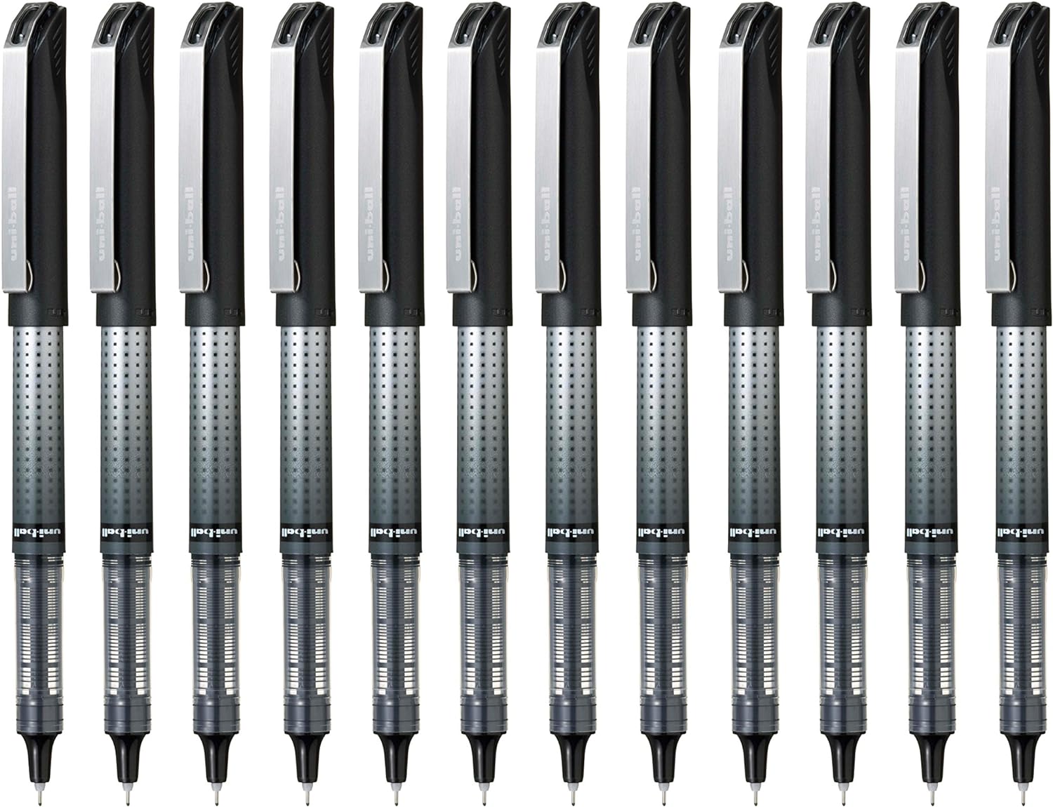 uni-ball Eye Needle UB-185S Rollerball Pen - Black, Box of 12