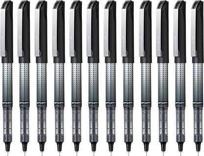 uni-ball Eye Needle UB-185S Rollerball Pen - Black, Box of 12