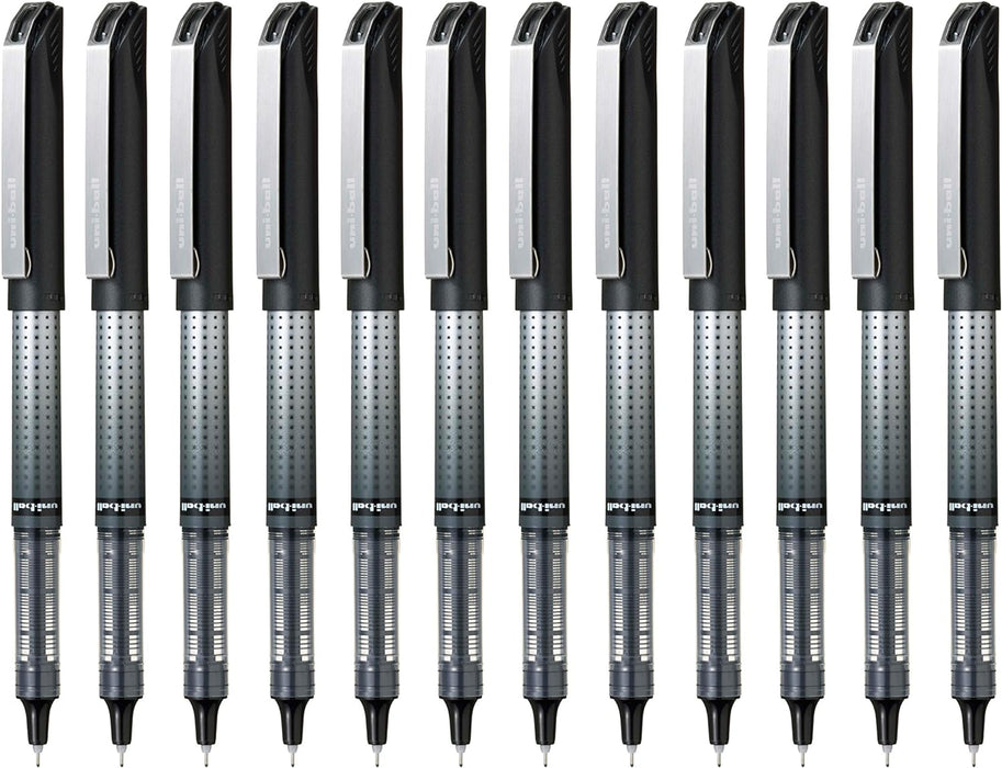 uni-ball Eye Needle UB-185S Rollerball Pen - Black, Box of 12