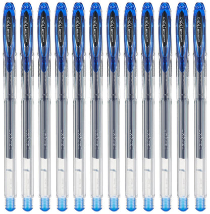 Uni-ball 322986 SigNo UM120 Gel Rollerball Pen 0.7mm Tip 0.5mm Line Blue Ref 9001181
